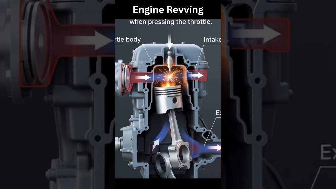 How Engine Revving Actually Works Step-by-Step 
