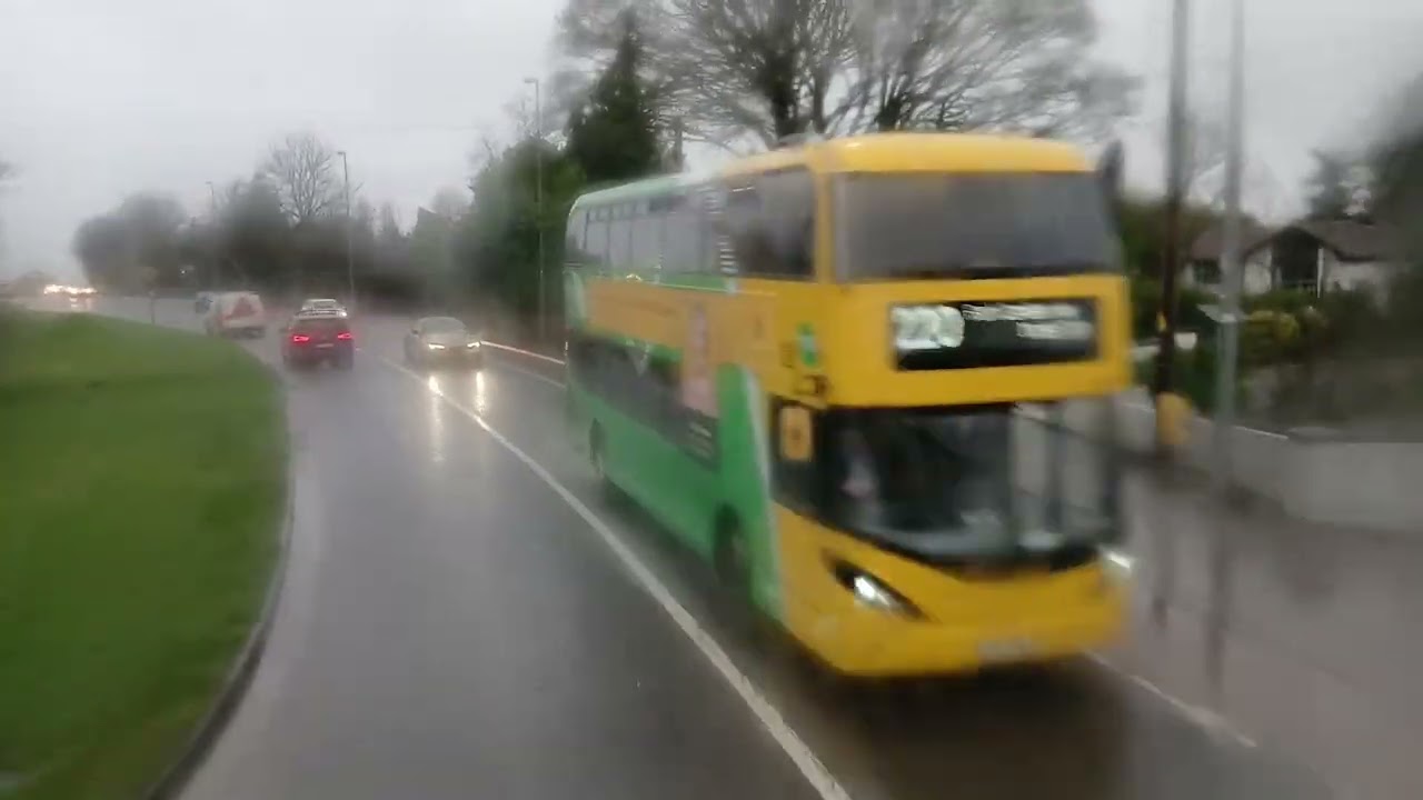 Maryborough Hill to Douglas East in Cork City onboard a bus on Bus Eireann Route 220