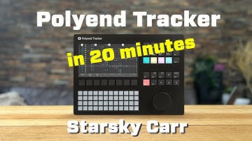 Polyend Tracker in 20 minuten // Demo en walkthrough