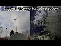 The vdipole antenna  satellite reception pt4