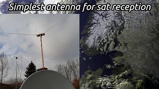 The V-dipole antenna || Satellite reception pt.4
