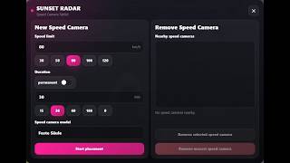 Sunset Speedcams – Advanced Radar System for FiveM
