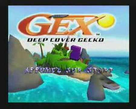 Gex 3 Deep Cover Gecko Intro Sony Playstation Pal Version