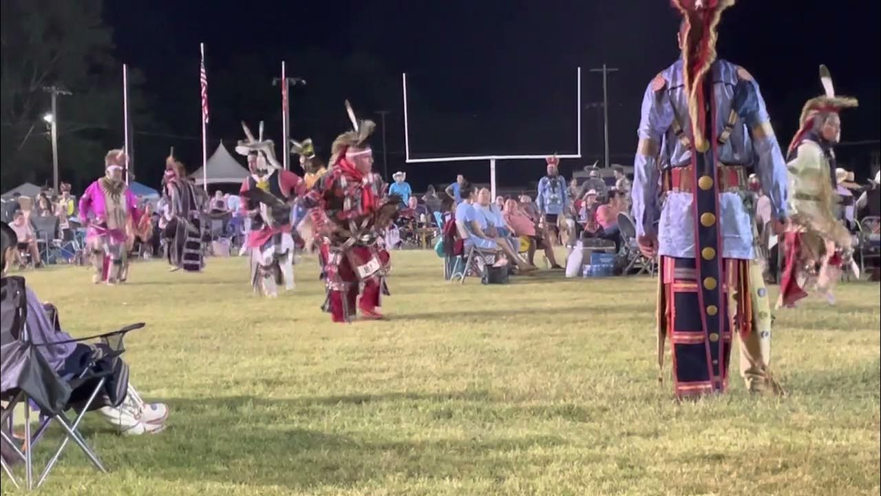 Pawnee 76th Memorial Pow Wow 2022 Trot Dance. YouTube
