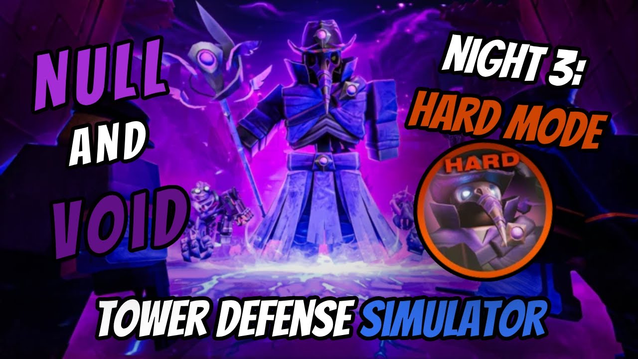 TDS Events | Null & Void - Night 3 Hard Mode (Full Gameplay) - YouTube