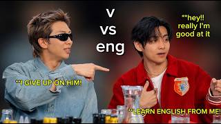 BTS V’s Funniest English Moments 😂💜 | Taehyung Compilation | @Yimis_Frames #BTS #v #taehyung
