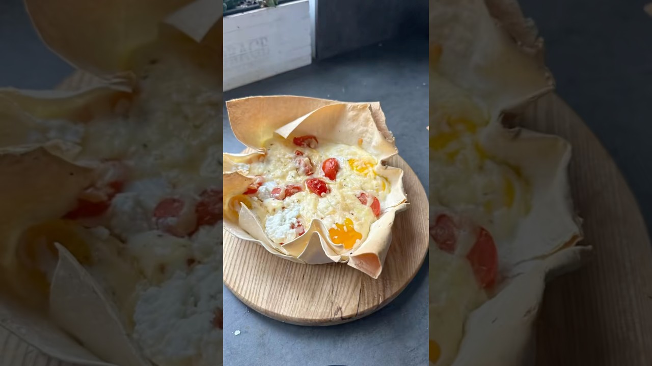 Очень сытный, нежный и полезный завтрак 😋😋😋 