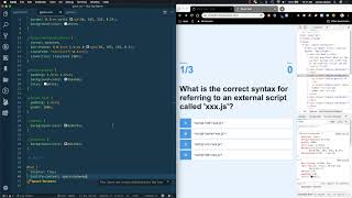 Build a Quiz App with HTML,CSS, JavaScript | Create Head's Up Display HUD Part6 | how to app build