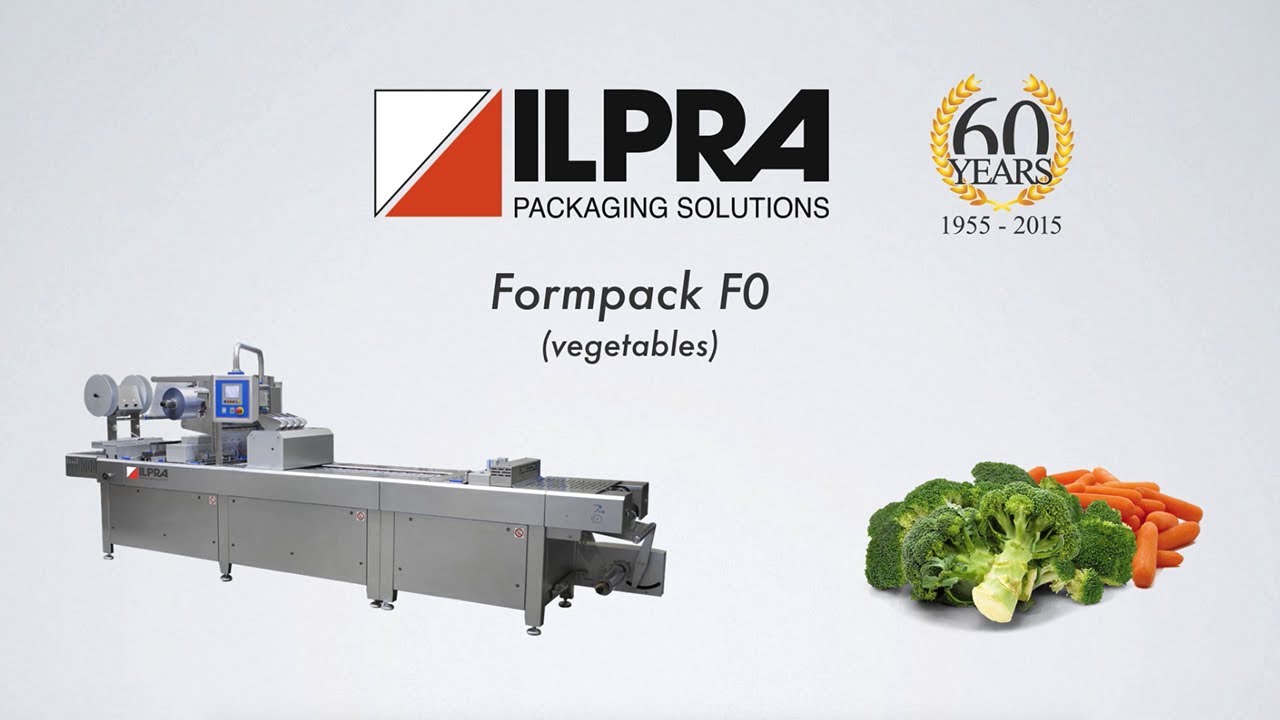 Ilpra Thermoforming machine - Formpack F0 - Vegetables packaging