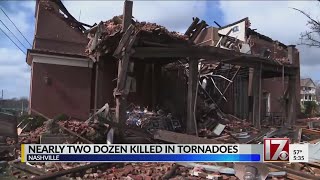 Tornadoes devastate Tenn., killing at least 25