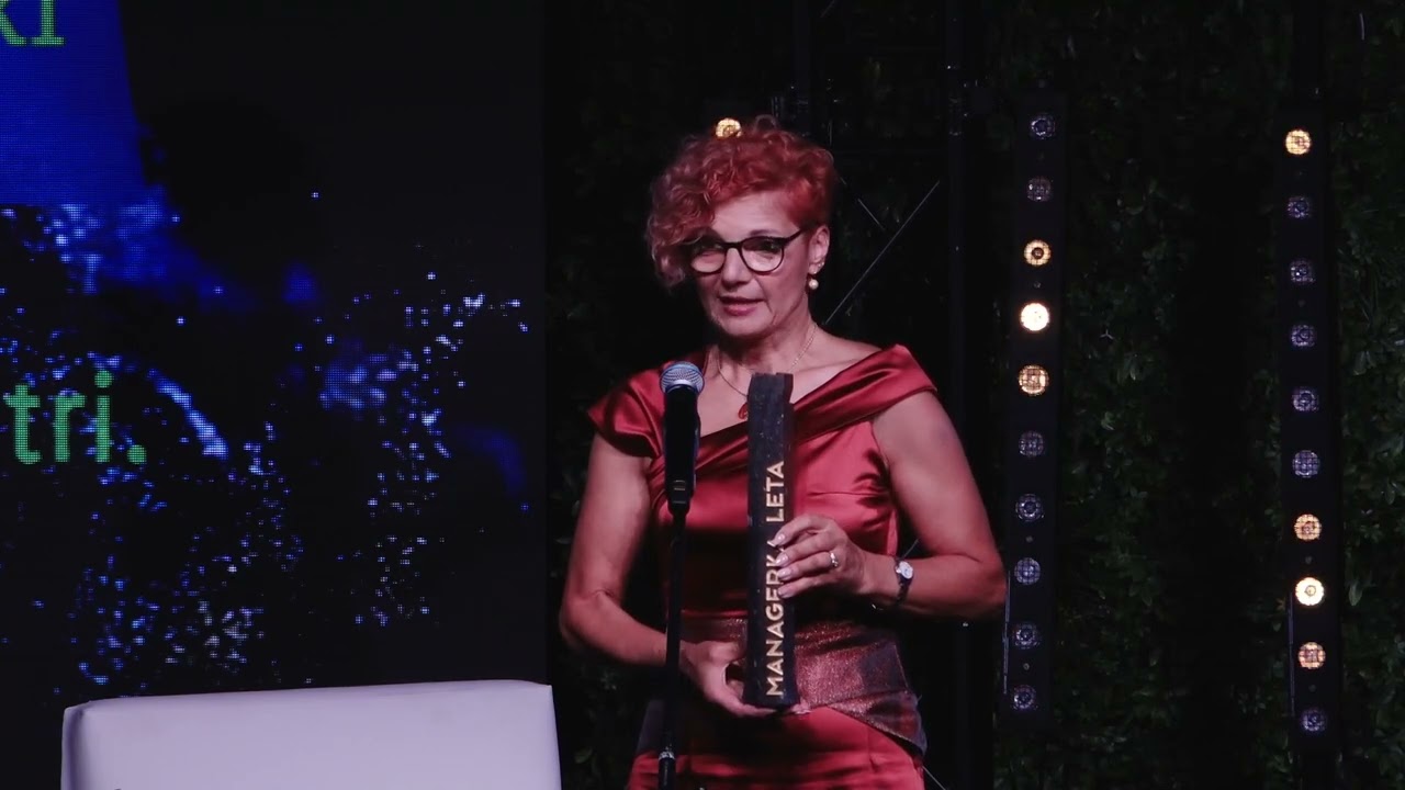 Zahvalni govor Managerke leta 2023: Marta Kelvišar