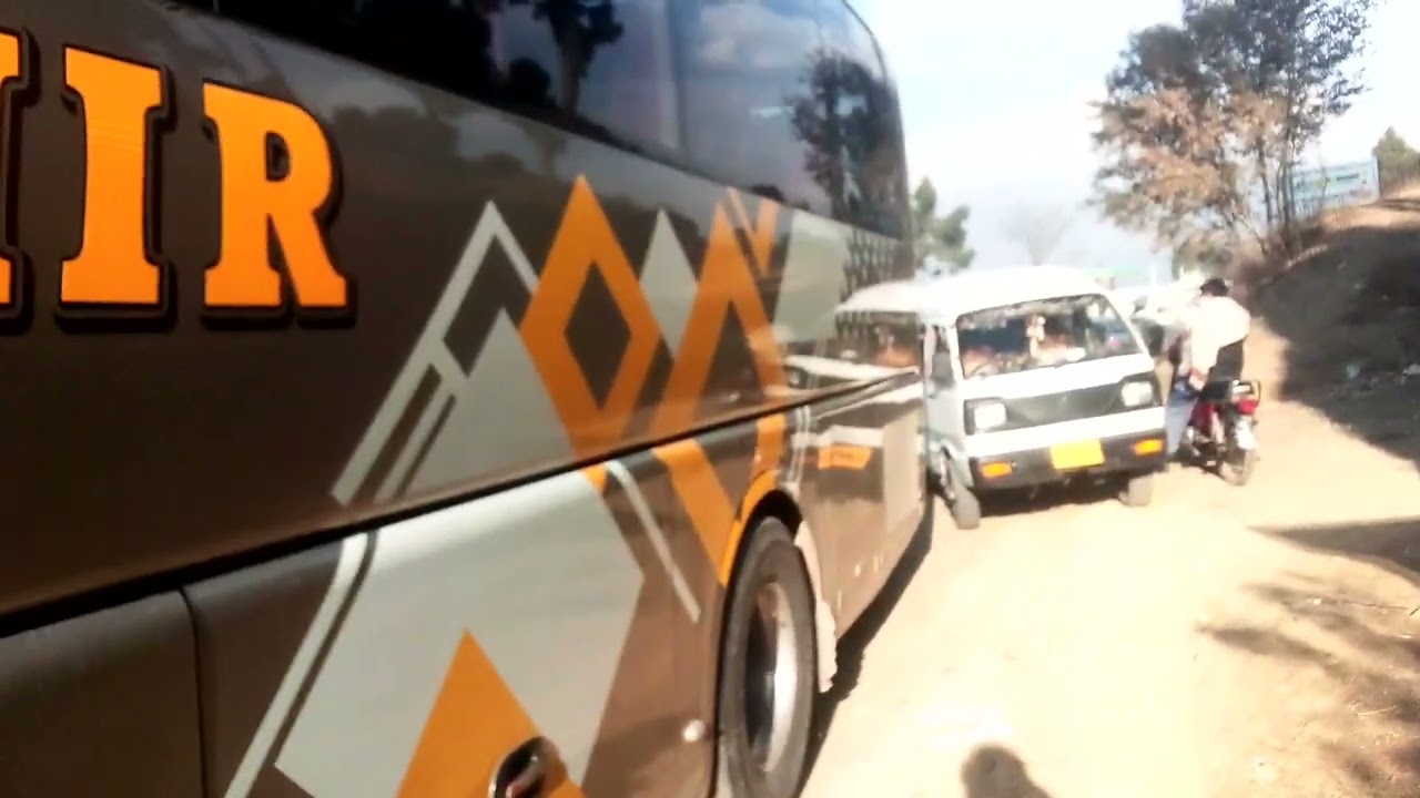 Gul_E_Kashmir || Muzafara abad to Karachi 🚞|| Mansehra by pass || behtaren Services h