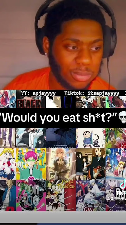 “Would you eat poop?”💀 #tiktok #anime #fyp #viral #funny