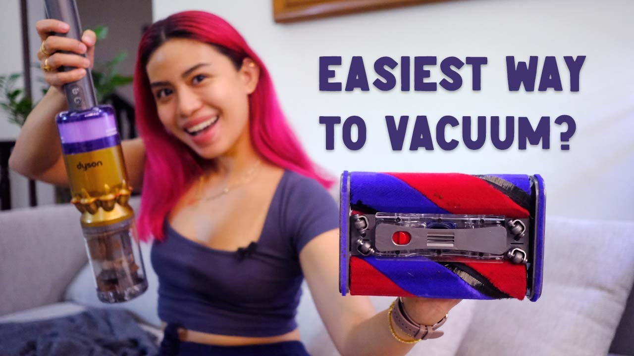 Dyson Omni-Glide+ unboxing & vacuum test!