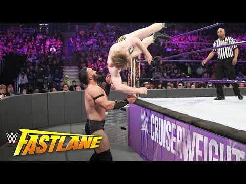 Neville vs. Gentleman Jack Gallagher - WWE Cruiserweight Title Match: WWE Fastlane 2017