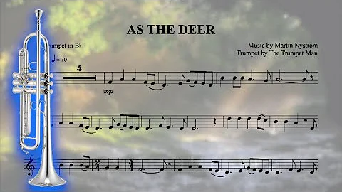 As the Deer - Bb Trumpet Sheet Music