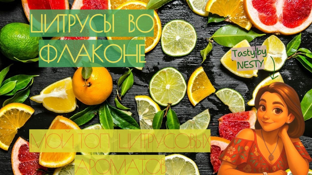 ЦИТРУСЫ ВО ФЛАКОНЕ!\ТОП ЛЮБИМЫХ ЦИТРУСОВЫХ АРОМАТОВ #рекомендации #духи #парфюмерия