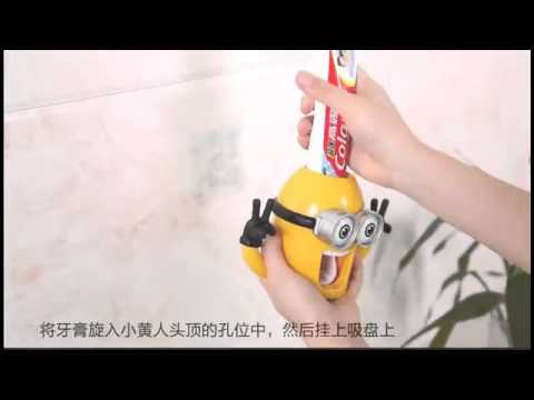 Automatic Minions Toothpaste Dispenser