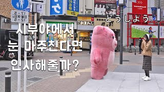 (Prank) A Fake Doll Surprising People in Shibuya - Tokyo, Shibuya Episode