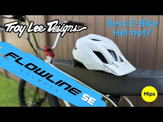 Troy Lee Designs Flowline SE Stealth Adult Mountain Bike Helmet