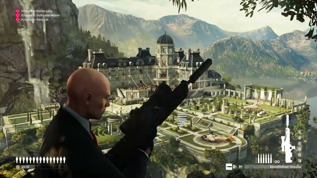 HITMAN 2 - Миссия: The Last Yardbird. Испытание: Вальс со смертью.