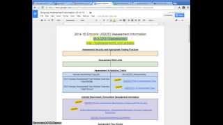 Finding an Assessment in SchoolNet