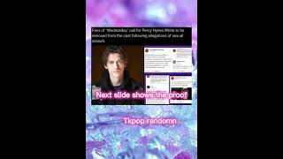 Celebrity #percyhyneswhite is accused of sexually assault w provided proof from victims #wednesday actor Profile
