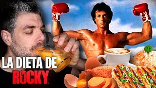 ME COMO LA DIETA DE ROCKY BALBOA 'Sylvester Stallone' Y HAGO SU ENTRENAMIENTO