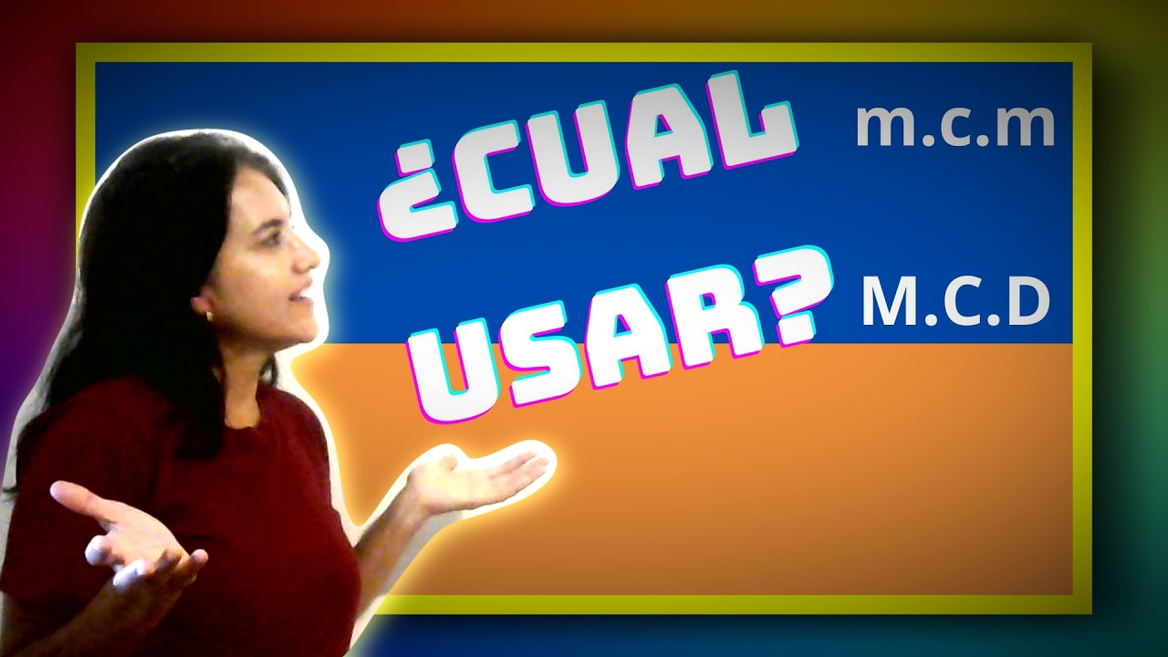 M C D y m c m  fácil Aprende a diferenciarlos y resuelve cualquier problema