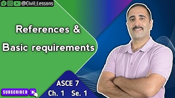 ASCE 7-22 - Chpt.1: Generalities - Sess.1: Introduction & References