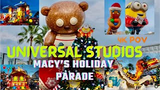 🎄 Universal Studios Macy’s Holiday Parade – Must-See Magic! 🎅✨