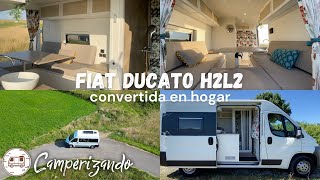 Hicieron una INCREÍBLE furgoneta camper sin ser expertos ✨ | VANTOUR Fiat Ducato H2L2