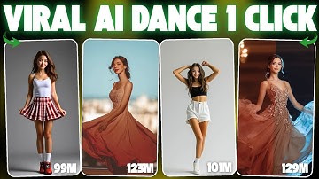 How to Create AI Dance Videos in Seconds | No Editing Needed! (TikTok, Shorts & Reels)