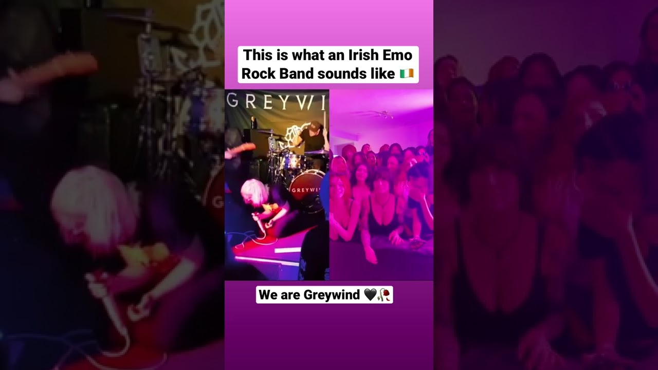 This is what an Irish Emo Rock Band sounds like 🇮🇪🖤 