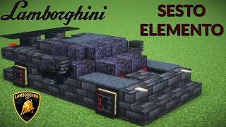 Minecraft | Lamborghini Sesto Elemento TUTORIAL