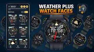 Weather Plus Watch Faces — Weather, Watch Faces & Wear OS Tools screenshot 3