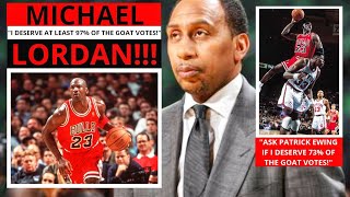 Michael Jordan(Bulls) Received 73% Of The GOAT Votes? On First Take Max\/Stephen [Commentary]