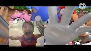 Tails get shot by the lasers and dies, but luckily, he survived by being alive! (Featuring Me)