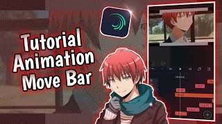 Tutorial Animation Move Bar AMV | Alight Motion