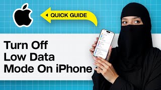 How To Turn Off Low Data Mode On iPhone | Disable Low Data Mode
