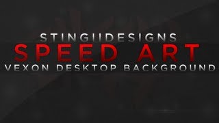 Vexon Desktop Background Speed Art