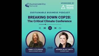 Breaking Down COP28