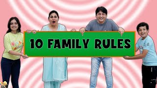 10 पारिवारिक नियम | लघु फिल्म | परिवार के प्रकार | आयु और पीहू शो screenshot 3