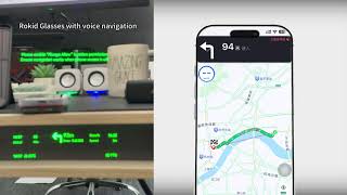 Rokid Glasses Voice-Activated Google Maps Navigation Feature