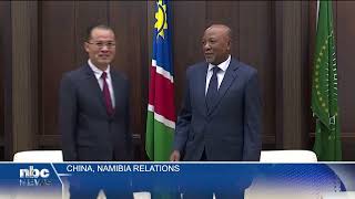 Chinese Ambassador visits President Mbumba - nbc
