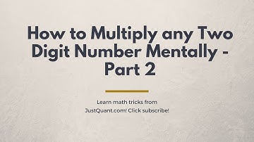 Vedic Maths Multiplication Tricks | How to Multiply 2 Digit Numbers - Part 2 | Speed Maths