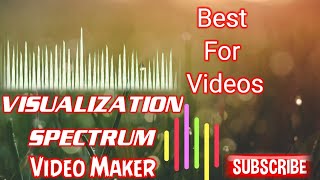 How To Make Visualization / Spectrum.... Video App screenshot 4