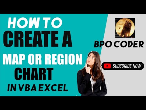 How to Create a Map or Region Chart in Excel VBA 💯🔥😍