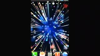 Night Star Celebration Live Wallpaper screenshot 3