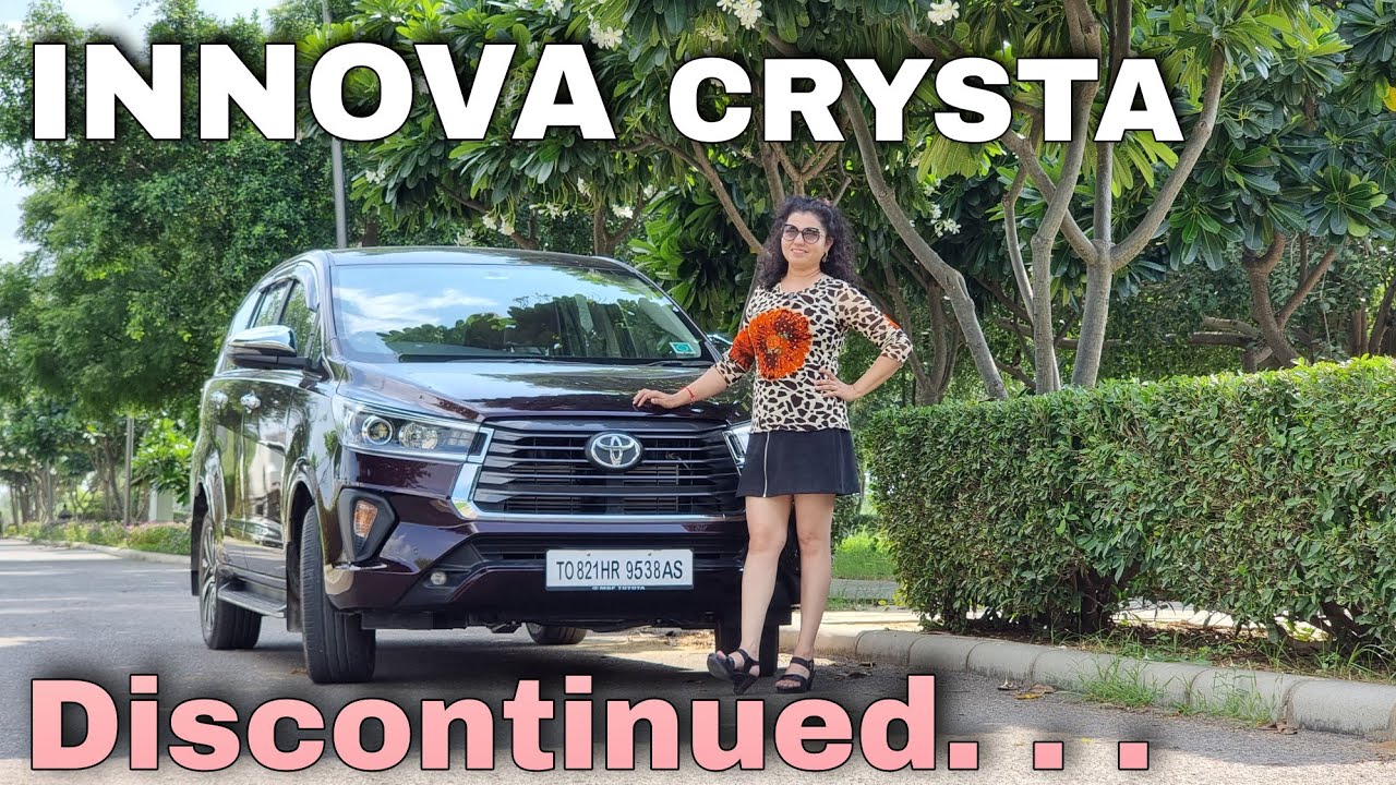 Toyota Innova Crysta Discontinued. . .!